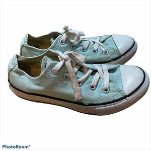 Converse Blue Sneakers Sz 13 Low Top Kids Youth